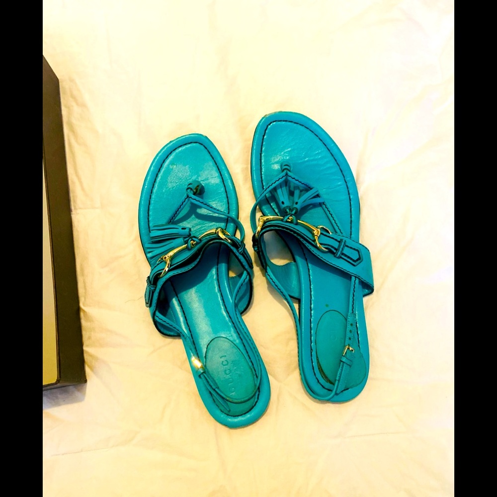 Gucci Saddle Sandals